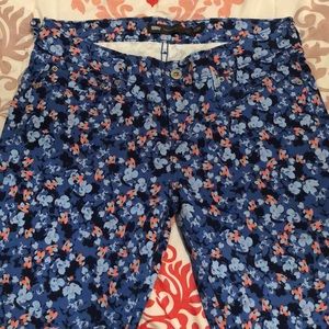 Levi Blue Floral Jeans